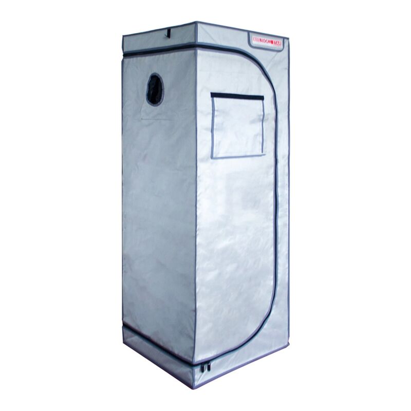 Bloomstar Box S Growzelt 60x60x160 cm - Growbox mit Sichtfenster und 1680D Oxford-Gewebe