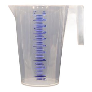 HortiTec Messbecher 2000 ml - transparenter Dosierbecher...