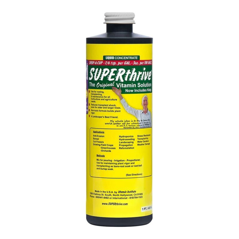 SUPERthrive Vitaminlösung mit Kelp und Vitamin B1, flüssiges Konzentrat, 480 ml