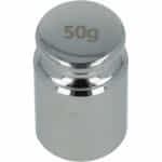 Justiergewicht 50 g - Präzisionsgewicht zur Kalibrierung von Waagen