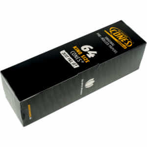 King Size Cones 109 mm Display VE64 – vorgerollte Hülsen mit Filter
