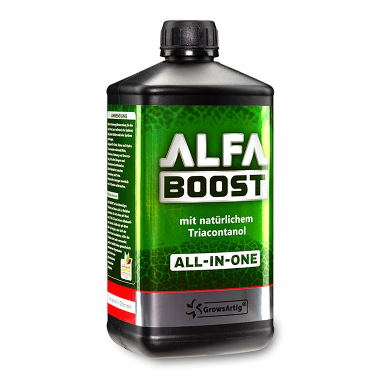 GrowsArtig Alfa Boost All-in-One Pflanzenhilfsmittel, fermentierter Pflanzenstimulator mit Triacontanol