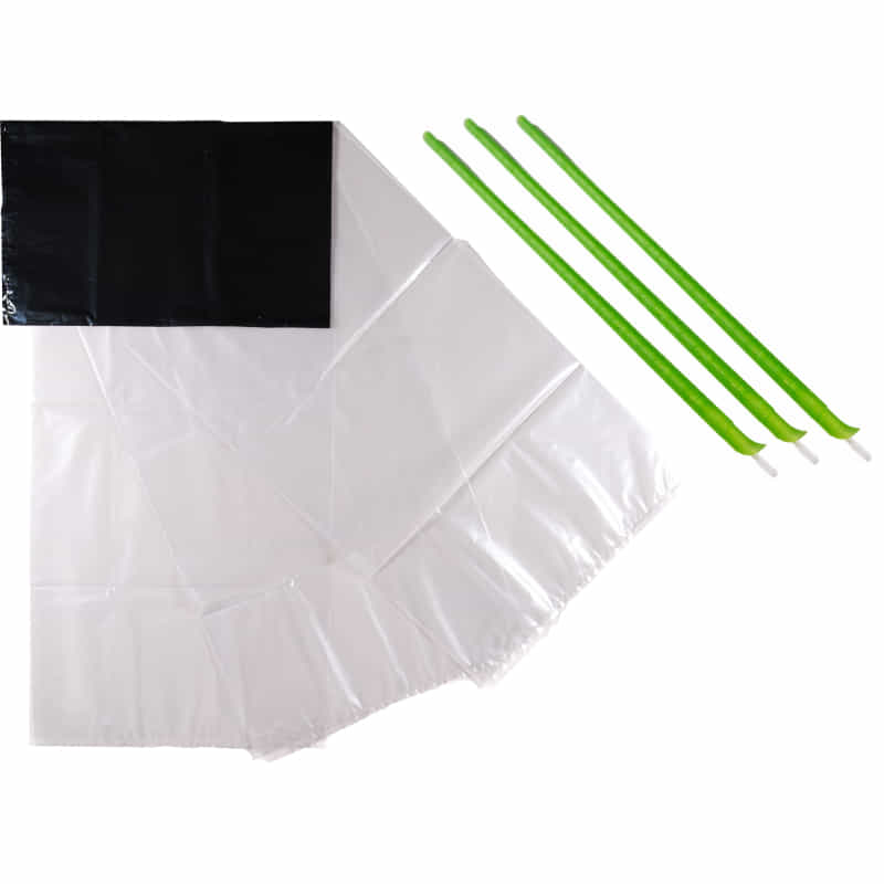 DRYFERM Set - 3 × Bags 30 × 50 cm + 3 × Clips 38 cm + Weedmaster