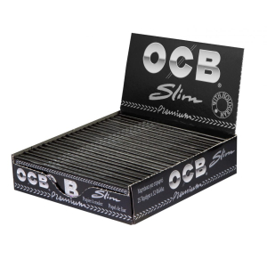 OCB Premium Slim Longpapers - 25er Display Vorratspack...
