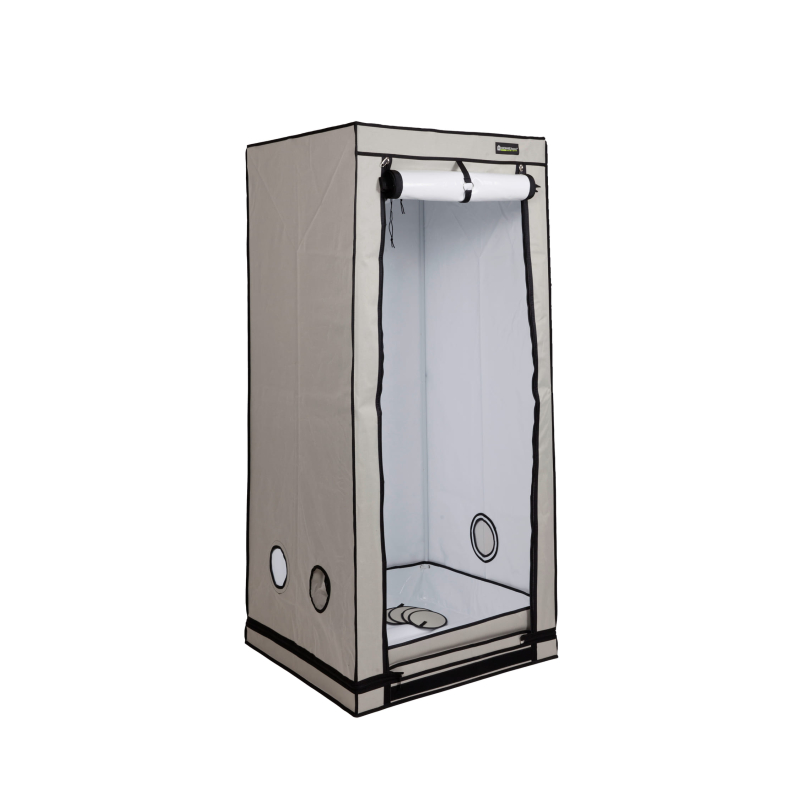 HOMEbox Ambient Q80+  Kompakte Premium Growbox 80x80x180 cm