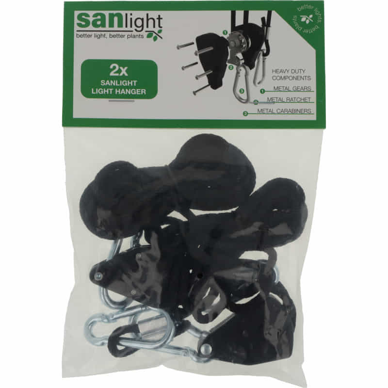 SANlight Light Hanger Pack 2 Stück - Lampenaufhängung bis 30 kg Tragkraft