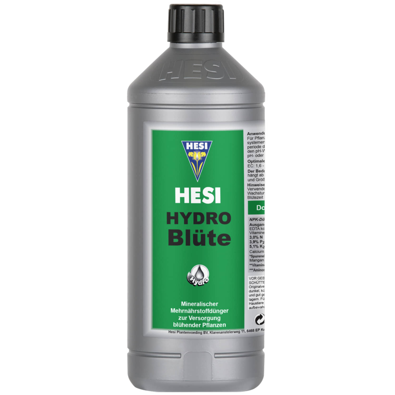 HESI Hydro Blüte - 1-Komponenten-Dünger für Hydroponik 1 Liter