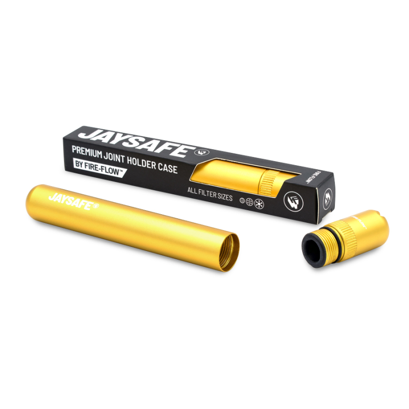 FIRE-FLOW™ JAYSAFE Aluminium Joint Case - Wasserdichte Transporthülse Gold