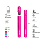 FIRE-FLOW™ JAYSAFE Aluminium Joint Case - Wasserdichte Transporthülse Pink