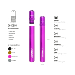 FIRE-FLOW™ JAYSAFE Aluminium Joint Case - Wasserdichte Transporthülse Rose Onyx